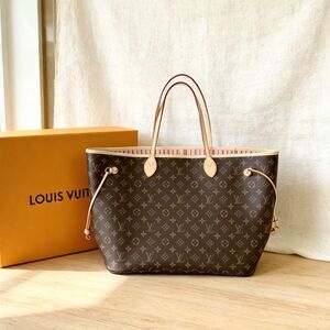 Louis Vuitton Neverfull Pink Lining Bag